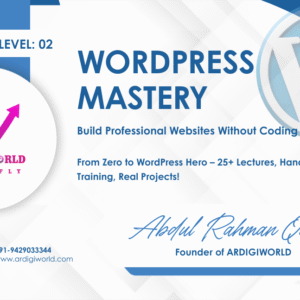 WORDPRESS MASTERY L02